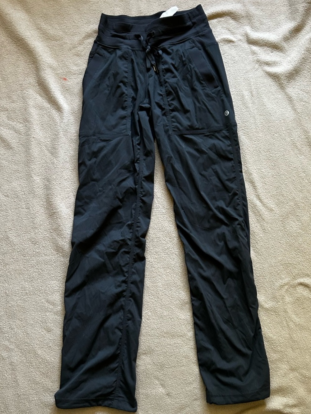 lululemon athletica Black Track Joggers